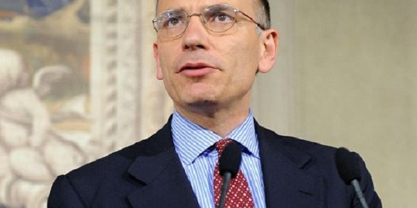 Enrico Letta ricevuto dal Papa