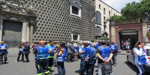 Consegnate stamane le pettorine 'Welcome in Naples'