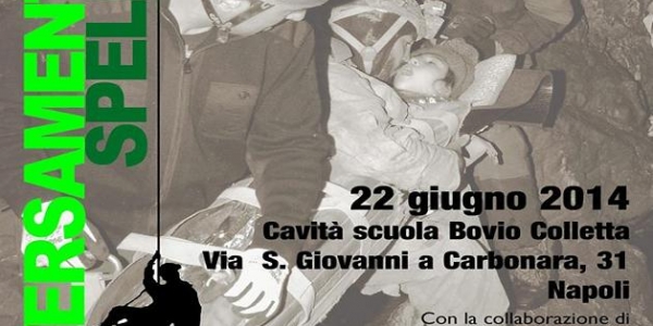 Domenica 22 giugno dalle 10.00 alle 18.00 a Napoli Diversamente Speleo 2014