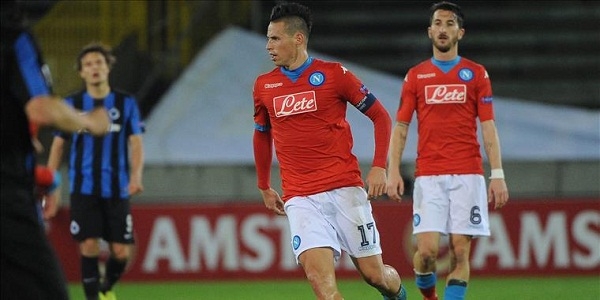 Brugge - Napoli 0 - 1, Hamsik: E' un Napoli con forza ed equilibrio.