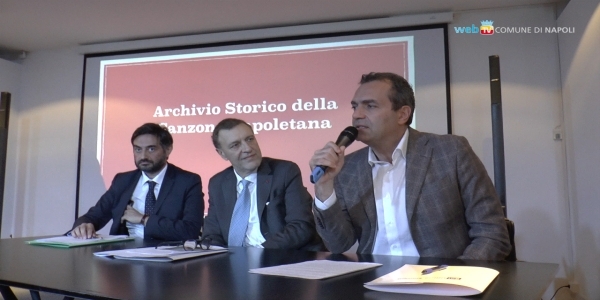 Inaugurato l'Archivio Storico della Canzone Napoletana nella Casina Pompeiana