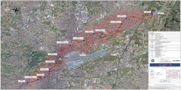 AREA NORD, VIA AL COLLEGAMENTO METROPOLITANO NAPOLI – AFRAGOLA