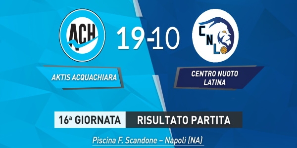 L\' Acquachiara regala spettacolo: i biancoazzurri travolgono 19-10 il CN Latina