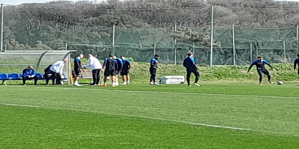 Castel Volturno: domani Bologna - Napoli, il report dell\'allenamento