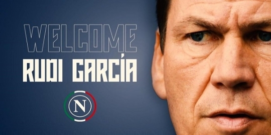 SSC Napoli: Rudi Garcia è il nuovo allenatore