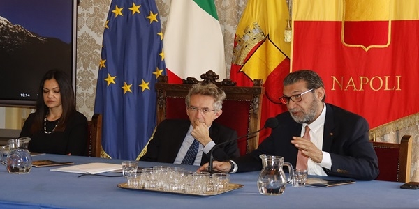La delegazione del Saudi-Italian Business Council ricevuta dal Sindaco di Napoli