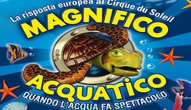 Napoli: lo spettacolo 'Magnifico Acquatico' arriva alla Mostra d'Oltremare.