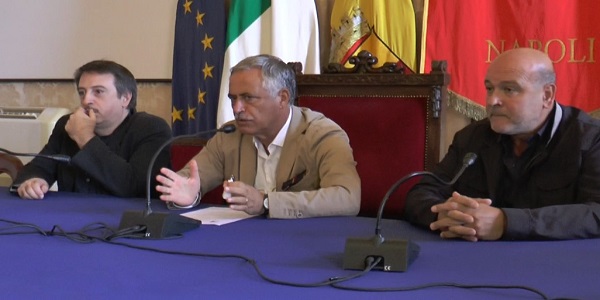 Napoli: presentato stamattina lo spettacolo 'Cravattari'.