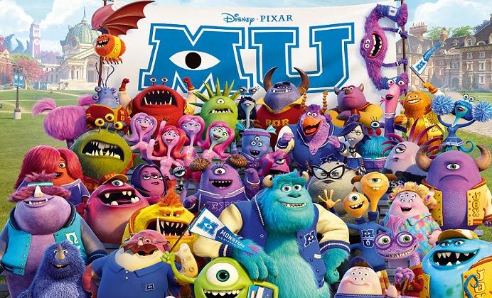 Film: Monsters  University, i mostri simpatici