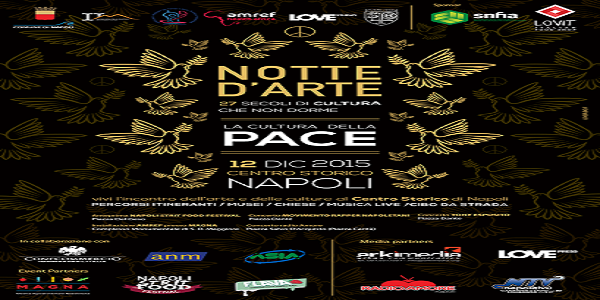 Napoli: domani a Palazzo San Giacomo la presentazione della Notte d'Arte 2015