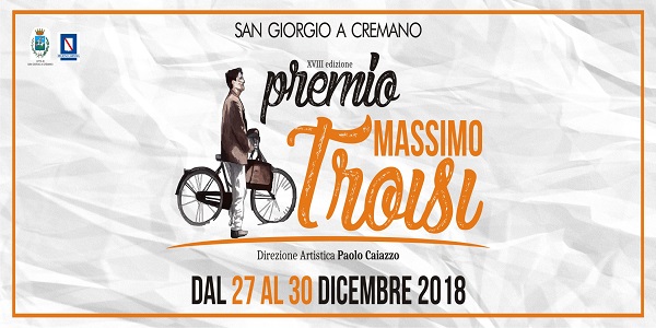 San Giorgio a Cremano: Premio Massimo Troisi, domani la conferenza stampa a Villa Bruno