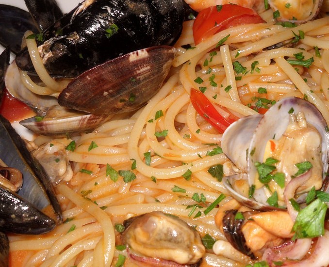 Spaghetti allo scoglio