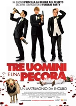 Cinema : Tre uomini e una pecora