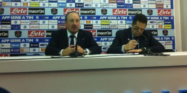 Napoli - Inter, Benitez: vittoria importante contro una grande Inter. 