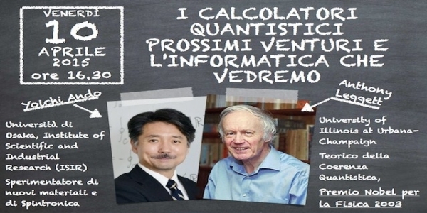 Napoli: 'I calcolatori prossimi venturi', incontro con il Nobel 2003 per la Fisica Anthony Leggett