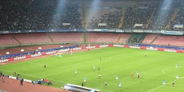 NAPOLI – DINAMO KIEV: 0-0. QUALIFICAZIONE RIMANDATA PER GLI  AZZURRI.