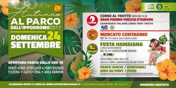 Napoli: Ippodromo di Agnano, una domenica ricca di eventi.