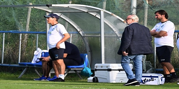 Castel Volturno: il report dell\'allenamento degli azzurri. C\'era anche il Presidente