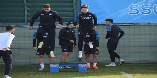 Castel Volturno: il Napoli prepara il match con la Juventus