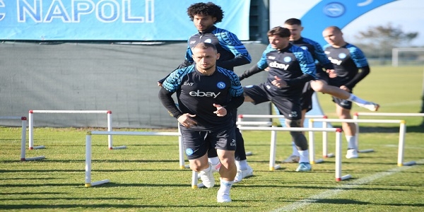 Castel Volturno: il Napoli prepara il match con il Verona