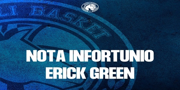 S.S. NAPOLI BASKET: NOTA INFORTUNIO ERICK GREEN