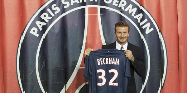 David Beckam al Psg: stipendio in beneficenza