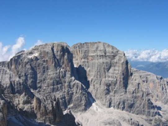 Donna morta sulle dolomiti