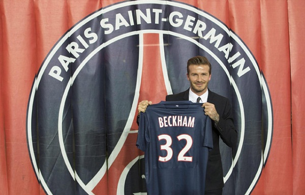 David Beckam al Psg: stipendio in beneficenza