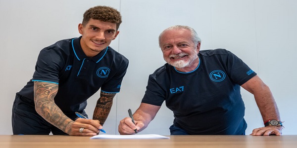 SSC Napoli: prolungato il contratto a Di Lorenzo fino al 2028