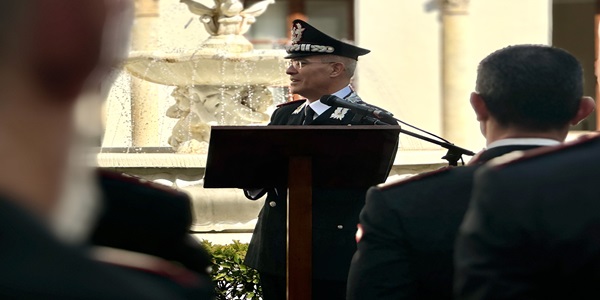 Napoli: il Comandante della Legione CC incontra i militari del Comando Prov.le