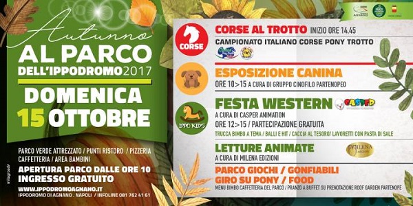 Napoli: domenica all'Ippodromo con letture, giochi e mostra canina 