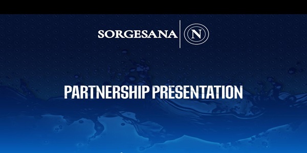 Acqua Sorgesana è il nuovo back -shirt partner della SSC Napoli